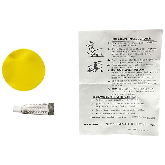 1980s La Choy Dragon Inflatable Boat Raft Sealed Vintage deadstock - Picture 13 of 16